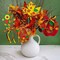 24 sets of fall pumpkin ornaments and DIY fall craft kits Foam Pumpkin Apple Acorn. Autumn Leaf Stickers for Kids Party Favors. Thanksgiving Halloween Classroom Home Activity Tree Door Decoration